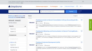 
                            5. MS Excel Jobs in Hamburg bei Beiersdorf AG - StepStone