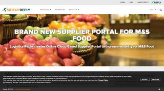 
                            8. M&S Food Supplier Portal - Reply