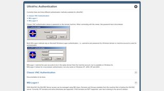 
                            1. Ms-Logon - UltraVNC: Remote Support Software, Remote Support tool ...