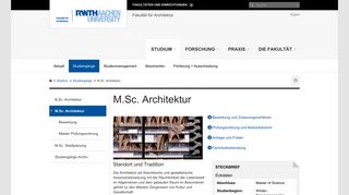 
                            9. M.Sc. Architektur - RWTH AACHEN UNIVERSITY Fakultät für ...