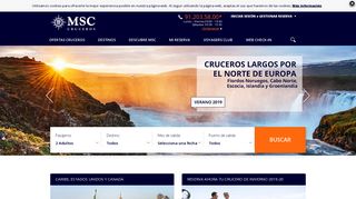 
                            4. MSC Cruceros: la compañía de cruceros mediterránea