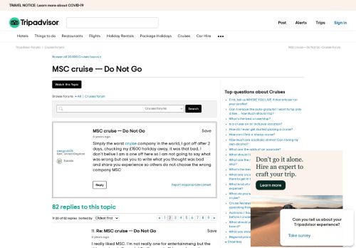 
                            9. MSC cruise --- Do Not Go - Cruises Message Board - TripAdvisor