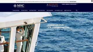 
                            5. MSC Cruises Careers - Job Opportunities - Cruise Ship Jobs