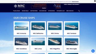 
                            10. MSC Cruises Fleet - MSC Cruise Ships - Cruise Line - MSC Cruises ...