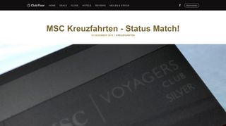 
                            12. MSC Kreuzfahrten - Status Match! - Club Floor