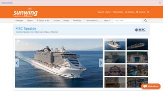 
                            10. MSC Seaside - Sunwing