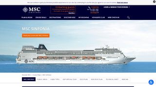 
                            3. MSC Sinfonia - MSC Cruise Ship - Cruise Liner - MSC ...