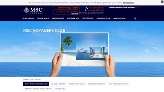 
                            1. MSC Voyagers Club - Membership Benefits | MSC Cruises