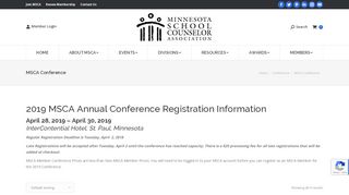 
                            10. MSCA Conference Archives - Minnesota School Counselors Association