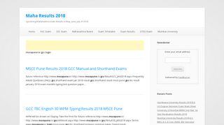 
                            12. Mscepune In Gcc Login | Maharashtra Results - Maha Results 2018