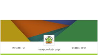 
                            5. mscepune login page Android App - Download ... - AppsGeyser