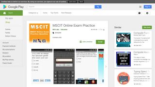 
                            10. MSCIT Online Exam Practice - Apps on Google Play
