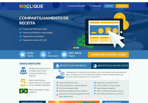 
                            2. MSclique a Inovação em publicidade online