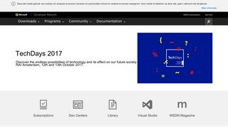 
                            4. MSDN – het Microsoft Developer Network