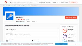 
                            12. mSecure Reviews 2018 | G2 Crowd