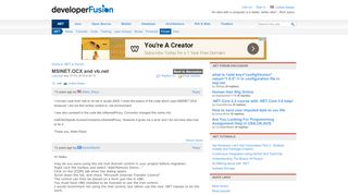 
                            12. MSINET.OCX and vb.net - .NET forum - developer Fusion