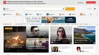 
                            7. MSN Chile: Hotmail, Messenger, Skype, las últimas noticias y el tiempo