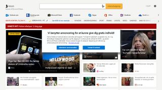 
                            10. MSN Danmark | Nyheder, Hotmail, Outlook, Vejret og ...