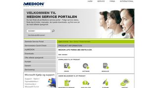 
                            3. msn - Produkt information | MEDION Nordic A/S
