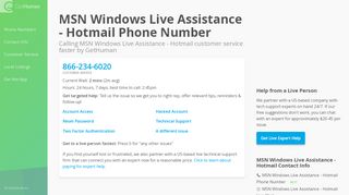 
                            8. MSN Windows Live Assistance - Hotmail Phone Number | Call Now ...