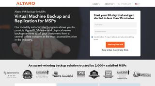 
                            5. MSP Backup Solution built for MSPs | Altaro VM Backup