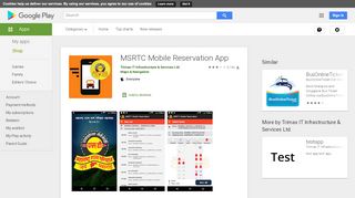 
                            4. MSRTC Mobile Reservation App - Apps on Google Play