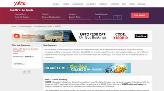 
                            7. MSRTC Online Booking - Find MSRTC Login, Bus Routes, Fare ...