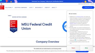 
                            5. MSU Federal Credit Union - Great Place To Work United States