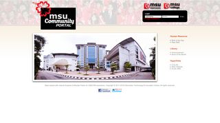 
                            2. MSU & MSU College Portal