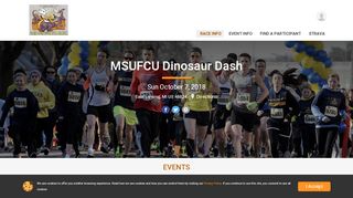 
                            11. MSUFCU Dinosaur Dash - RunSignup