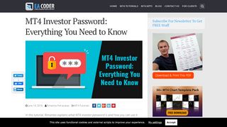 
                            12. MT4 Investor Password: Everything You Need to Know - EA ...