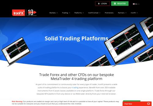 
                            4. MT4 Trading Platforms - IronFX™ | The Global Leader In Online ...