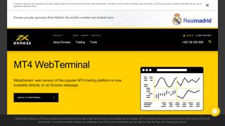 
                            8. MT4 WebTerminal - Exness.eu