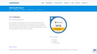 
                            13. MTA Certification | Pearsonvue Authorized Test Center | Uakademi