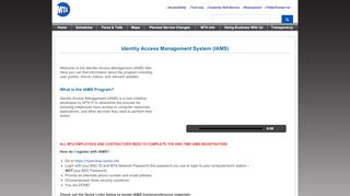 
                            11. MTA - Identity Access Management System (IAMS)