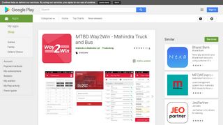 
                            7. MTBD Way2Win - Mahindra Truck and Bus – Apps on Google Play
