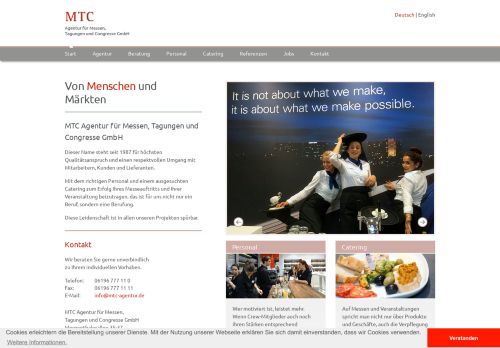 
                            10. MTC Agentur für Messen, Tagungen und Congresse GmbH