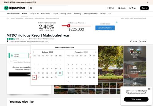 
                            6. MTDC HOLIDAY RESORT MAHABALESHWAR - Hotel ...