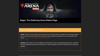 
                            11. MTG Arena Status