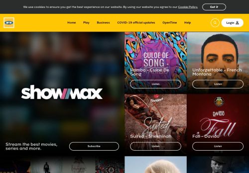 
                            6. MTN - Music, Videos, Apps | Get the latest mobile content from MTN Play