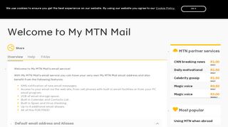 
                            6. MTN | My MTNMail support