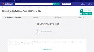 
                            5. MTNL Mumbai Intranet and MTNL Delhi Intranet Service Provider ...