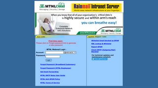 
                            1. MTNL Webmail