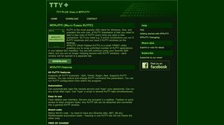 
                            10. MTPuTTY (Multi-Tabbed PuTTY) - TTY Plus