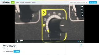
                            8. MTV BASE on Vimeo