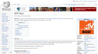 
                            1. MTV Base – Wikipedia