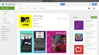 
                            4. MTV Play - Apps on Google Play