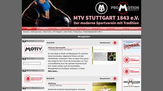 
                            7. MTV Stuttgart 1843 e.V. » größter Sportanbieter und Sportverein in ...