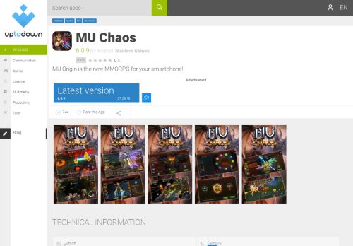 
                            8. MU Chaos 6.0.9 for Android - Download - Uptodown.com