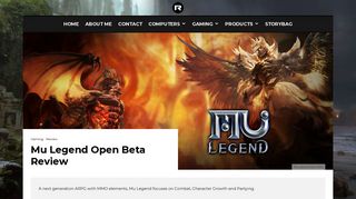 
                            12. Mu Legend Open Beta Review - David Allen's Website